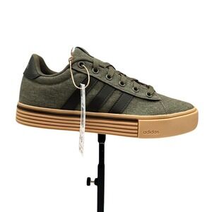 adidas Daily 4.0 Women's Skate Casual Sneakers Size 5 Olive Green Black